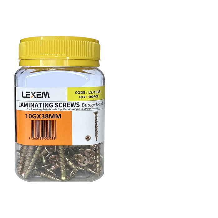 Laminating Screws - YZ Budge Coarse Thread