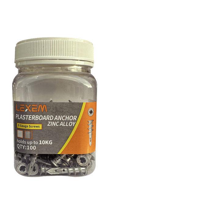 Plasterboard Anchor Zinc Alloy